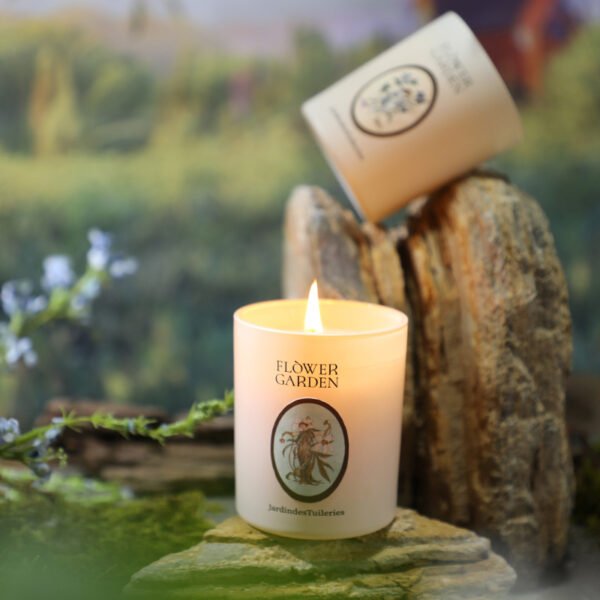 French luxury candle scented