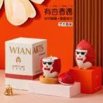 The figure is trendy and plays with a sense of luxury and the doll is fragrant