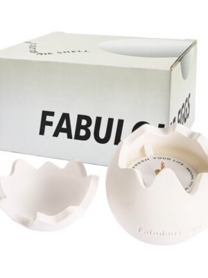 A high-end fragrance in a creative eggshell shape