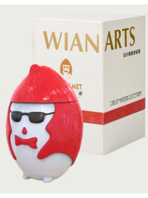 The figure is trendy and plays with a sense of luxury and the doll is fragrant