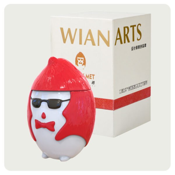 The figure is trendy and plays with a sense of luxury and the doll is fragrant