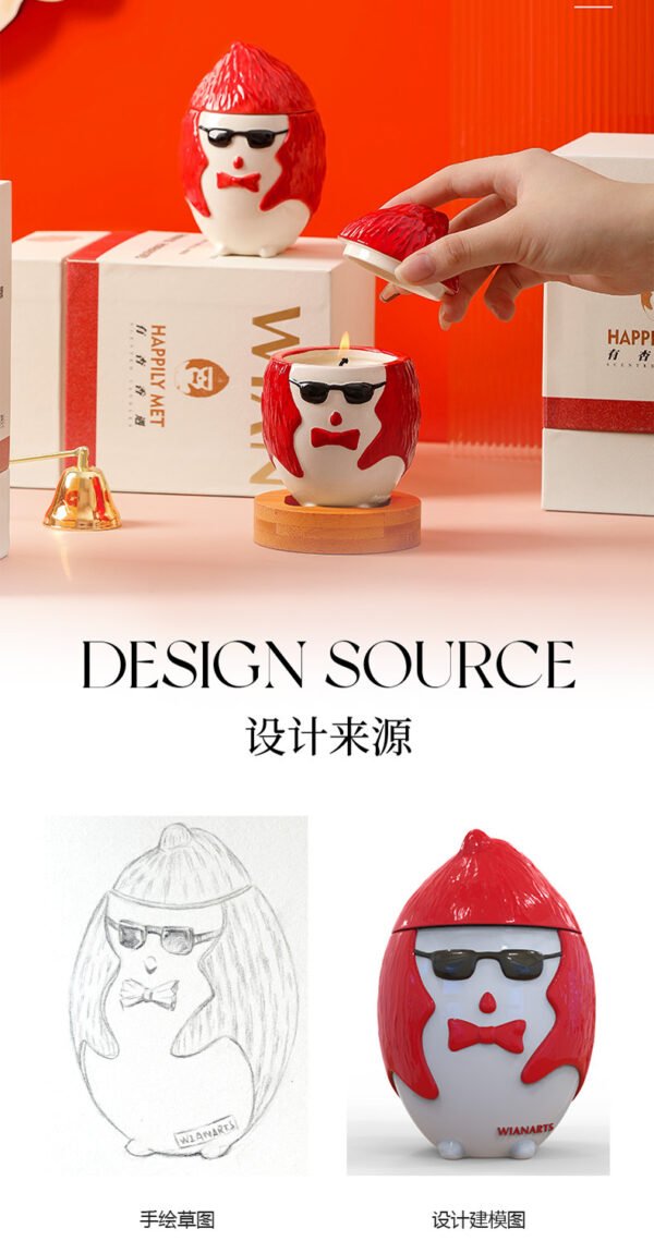 The figure is trendy and plays with a sense of luxury and the doll is fragrant