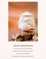 Macaron ceramic mug scented candle