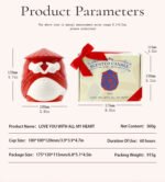 Ceramic mug soy wax incense