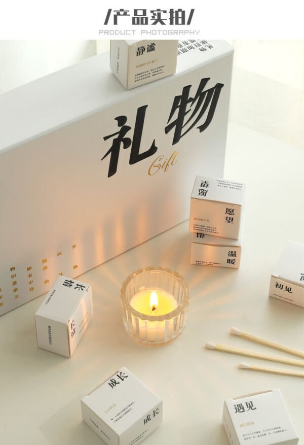 Chinese Tibetan Poetry Scented Candle Gift Set